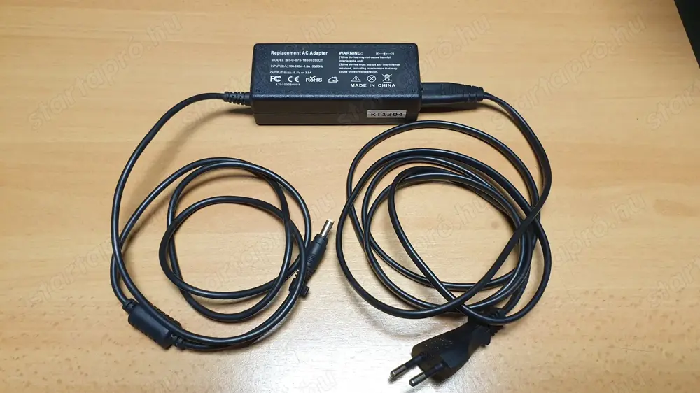 18,5V - 3,5A adapter, tápegység, töltő eladó