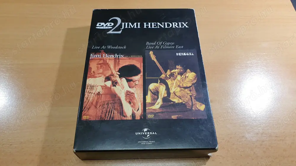 Jimi Hendrix dupla DVD eladó
