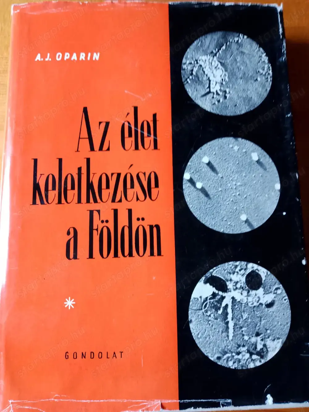 A. J. Oparin Az élet keletkezése a Földön   könyv