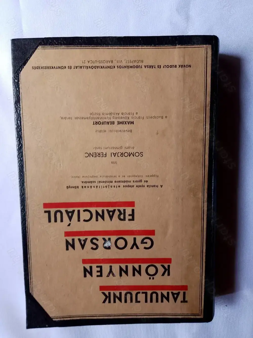Somorjai  Ferenc Tanuljunk könnyen gyorsan franciául   könyv
