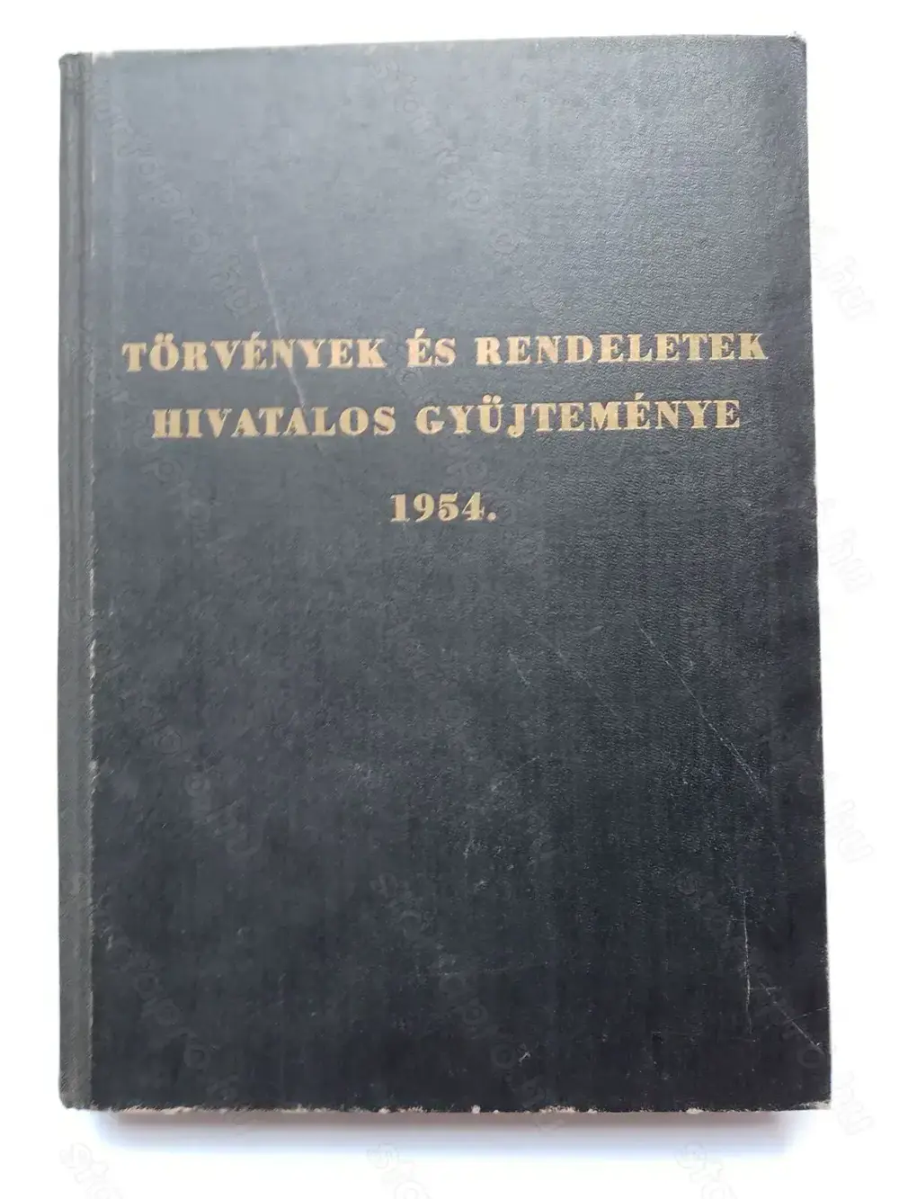 Törvények és rendeletek hivatalos gyűjteménye 1954