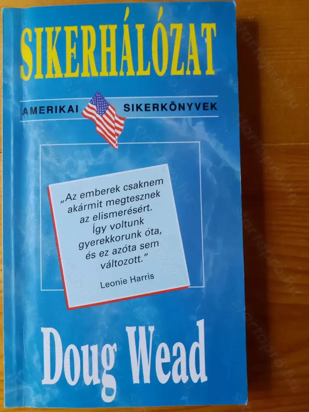 Doug Wead Sikerhálózat   könyv