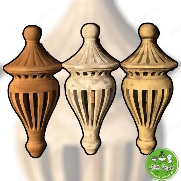 Rusztikus fali kar kültéri világítás