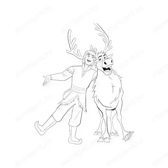 Jégvarázs színező 16 lapos