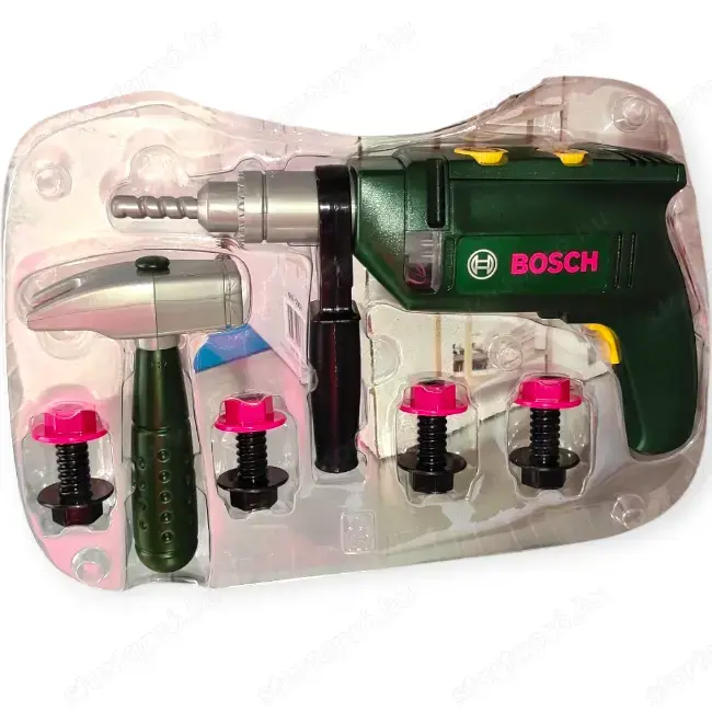 Klein Bosch Mini szerszámosláda ütvefúróval