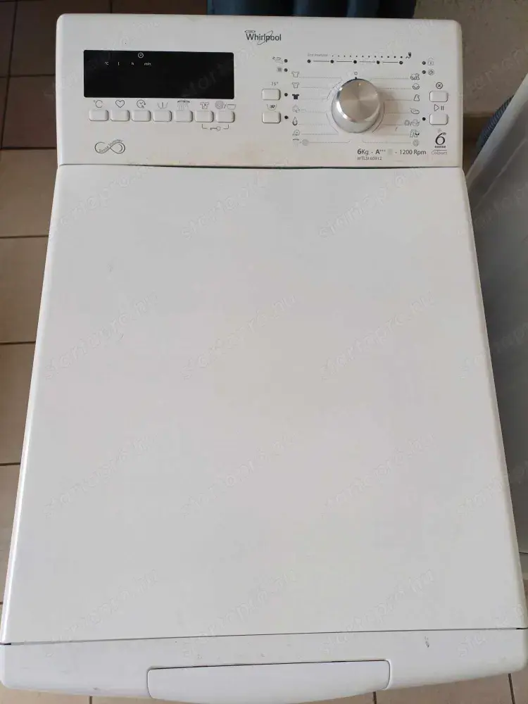 Felújított Whirlpool WTLSI 60912 Felültöltős Mosógép [HFV762]3-6 hónap garancia