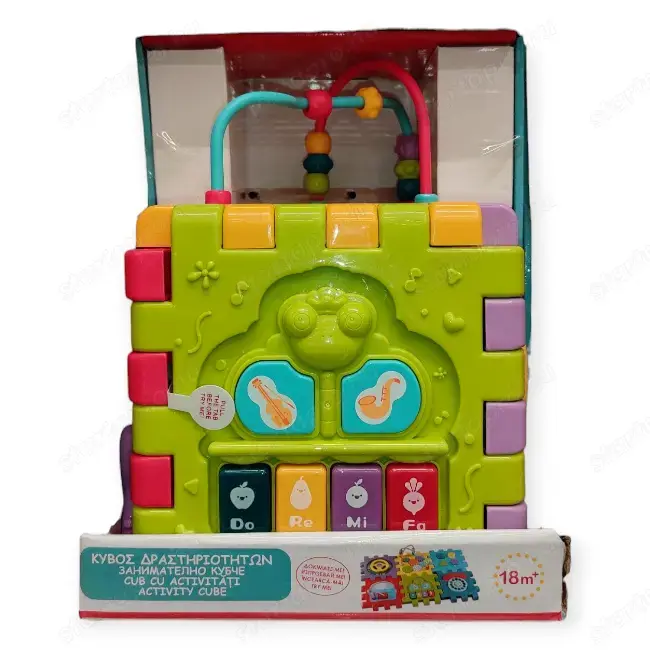 Master Mind oktató kockajáték babáknak   7 az 1-ben fejlesztő játék, 18 hó+