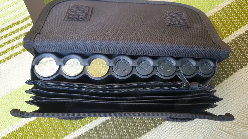 Euro érmetárolós övtáska pénztárca eladó