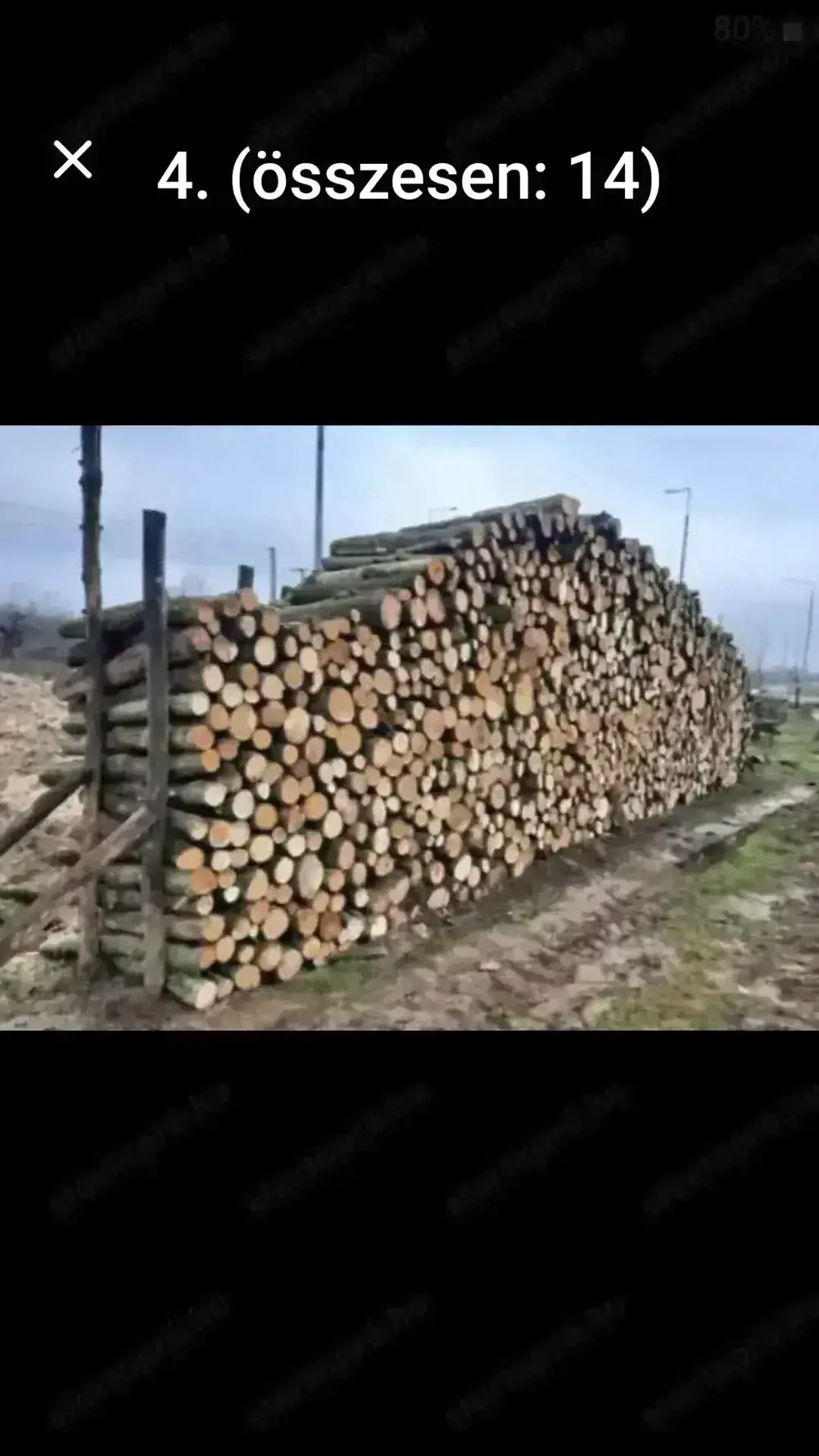 Termelőtől vegyes és akác  tűzifa rendelhető