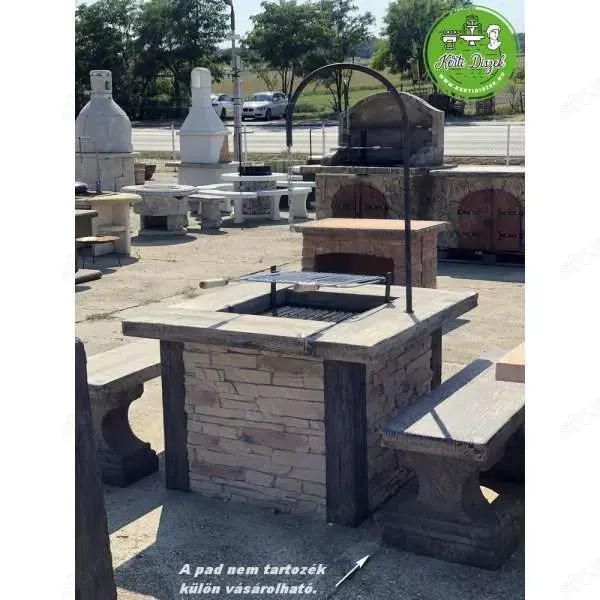 Kerti grill és bográcsozó