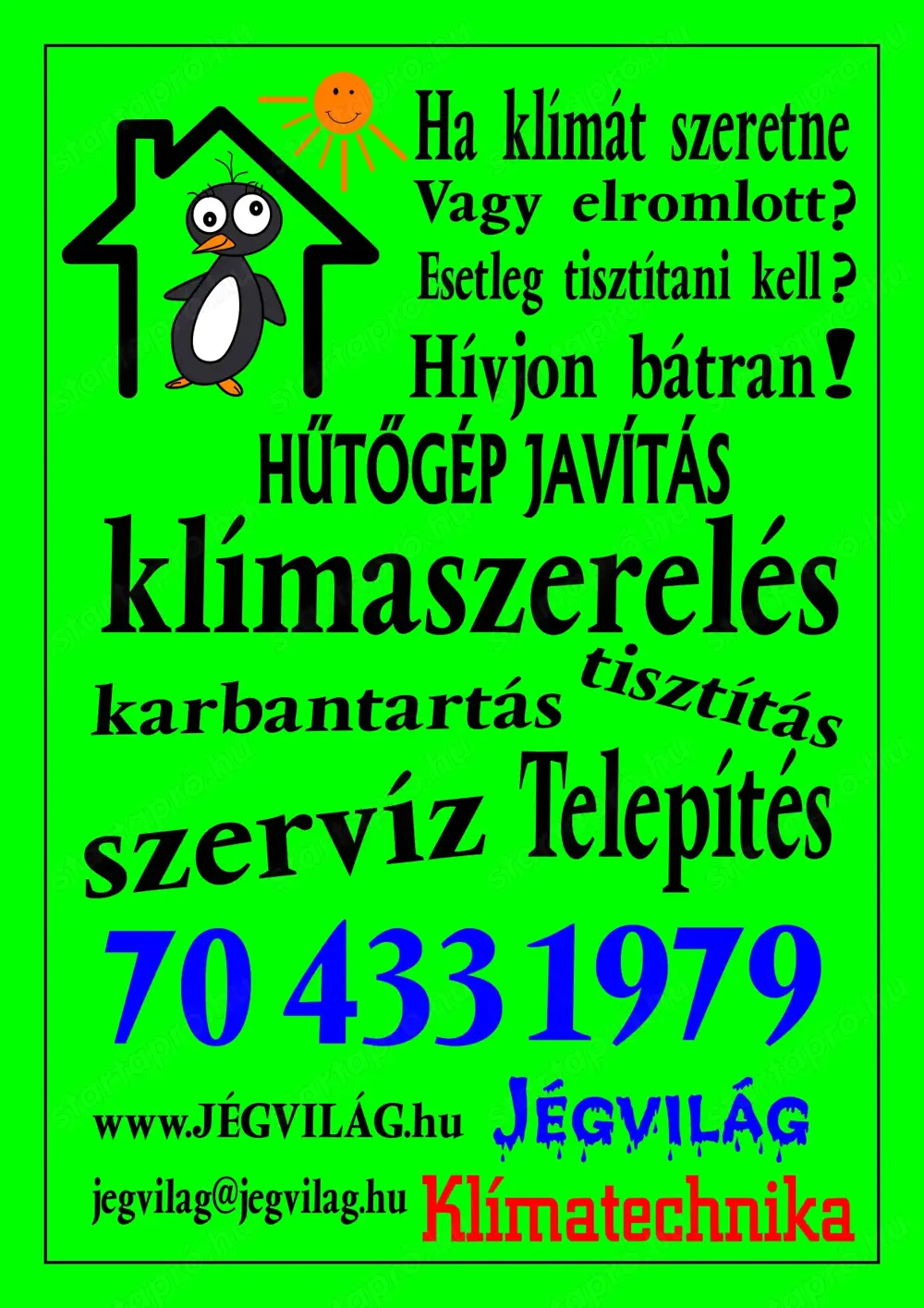 Klímaszerelés, telepítés 