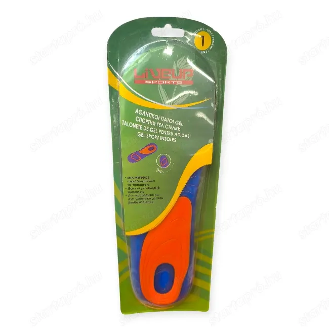 Gél sport talpbetét   rezgéscsillapító, univerzális méret