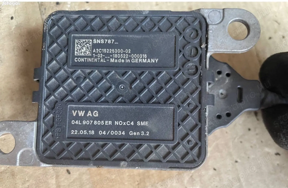 Skoda Volkswagen Audi 04L 907 805 ER Nox érzékelő 2.0TDI 2015 utáni posta megoldható