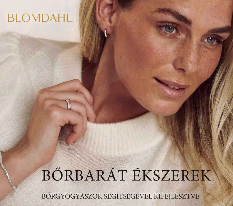 Hivatásos Blomdahl fülbelővés szakszerűen