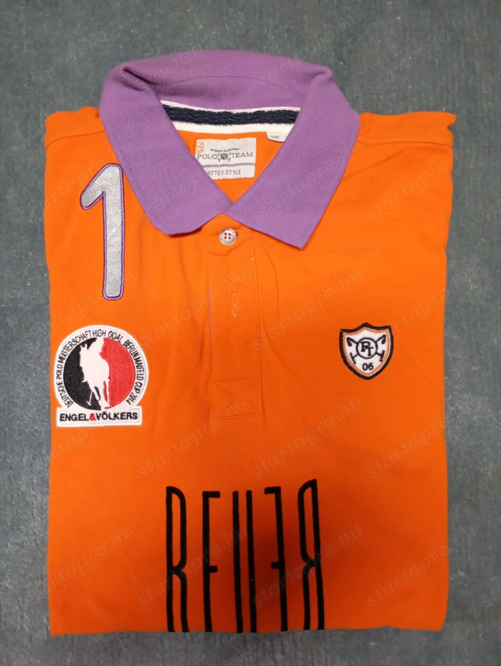 Limitált kiadású Tom Tailor Póló Team póló L