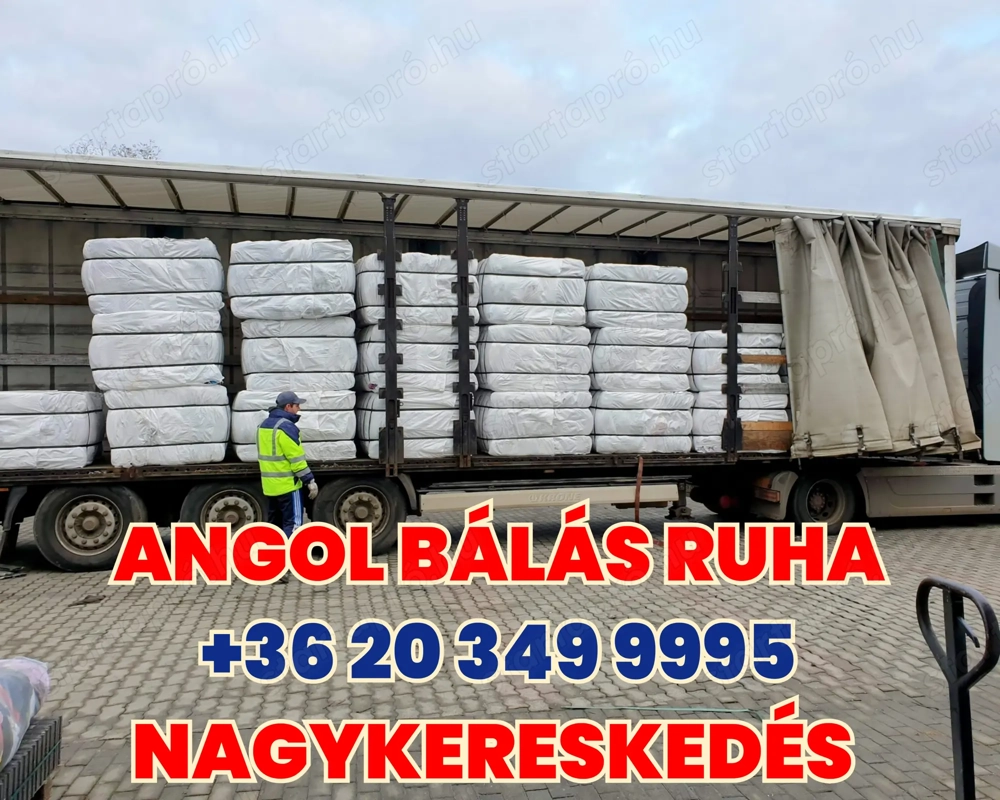 Extra minőségű bálás ruha és használtruha nagyker áron közvetlen importból