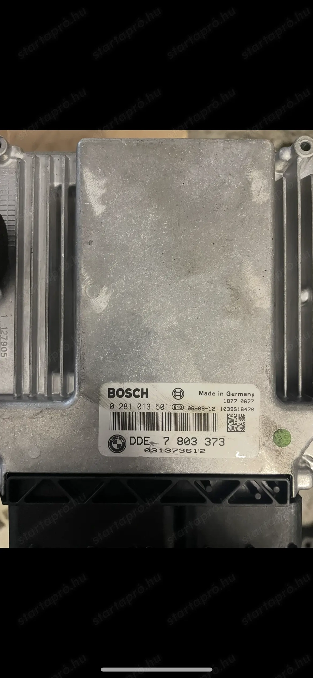 BMW 1 E87 120 3 E90 320 5 E60 520 motorvezérlő 7 803 373 BOSCH  