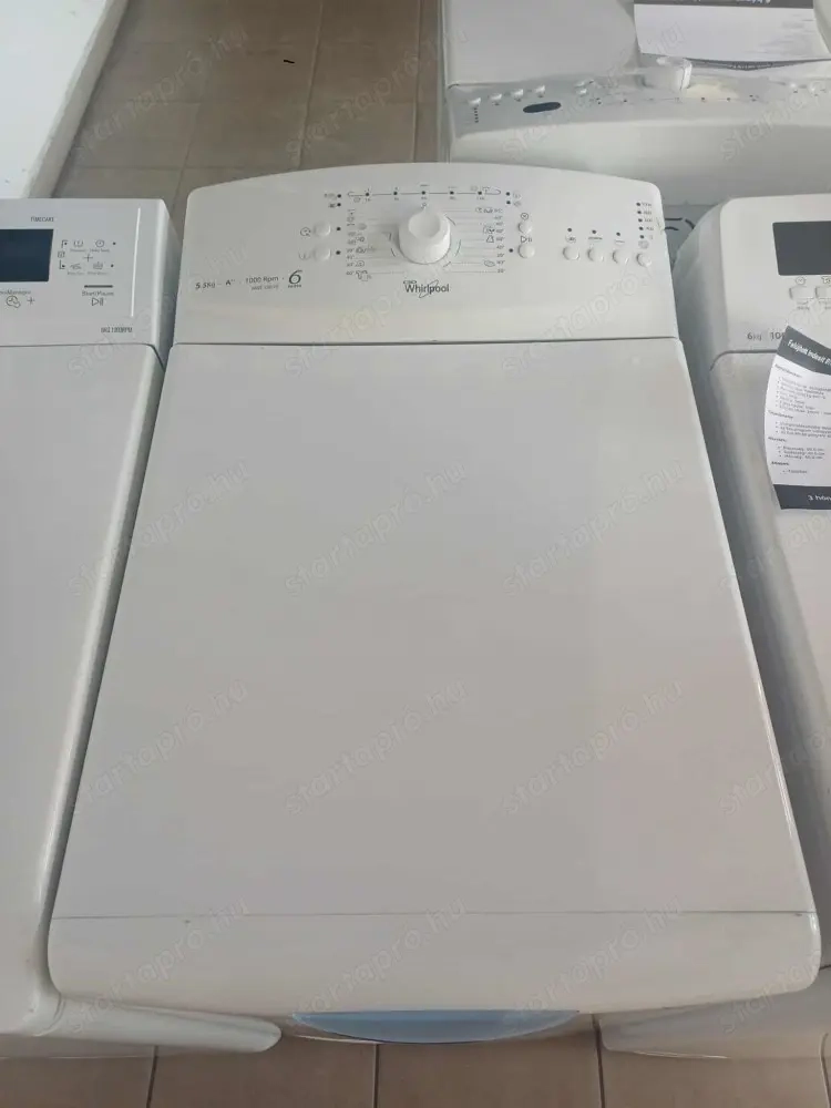 Felújított Whirlpool AWE55610 Felültöltős Mosógép [HFV779]1-3 hónap garancia