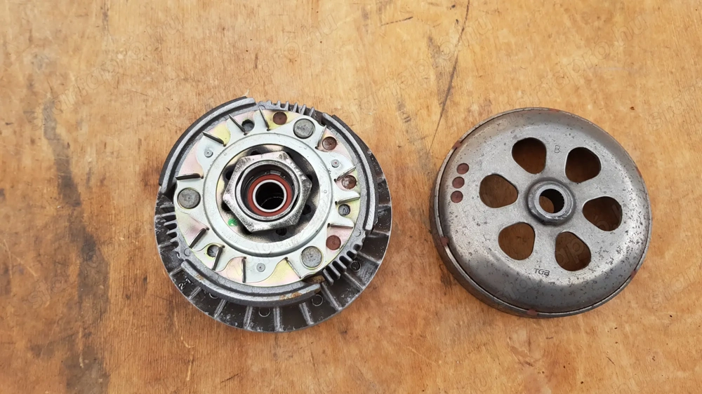 Aprilia Scarabeo 500 kuplung    3 pofás