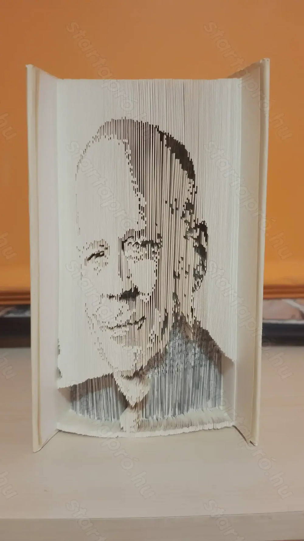 Könyvszobor, Ajándék Bruce Willis 