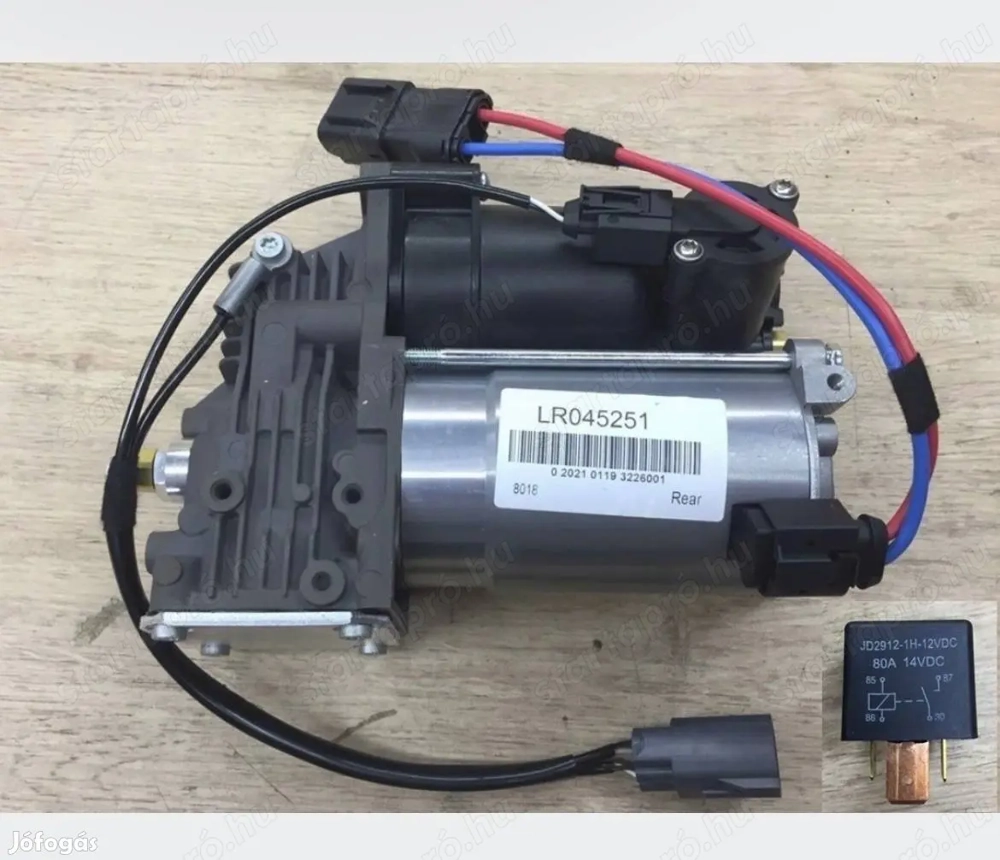 Land Rover LS3 LS4 Range Rover légrugó kompresszor új garis LR045251 100 000 Ft