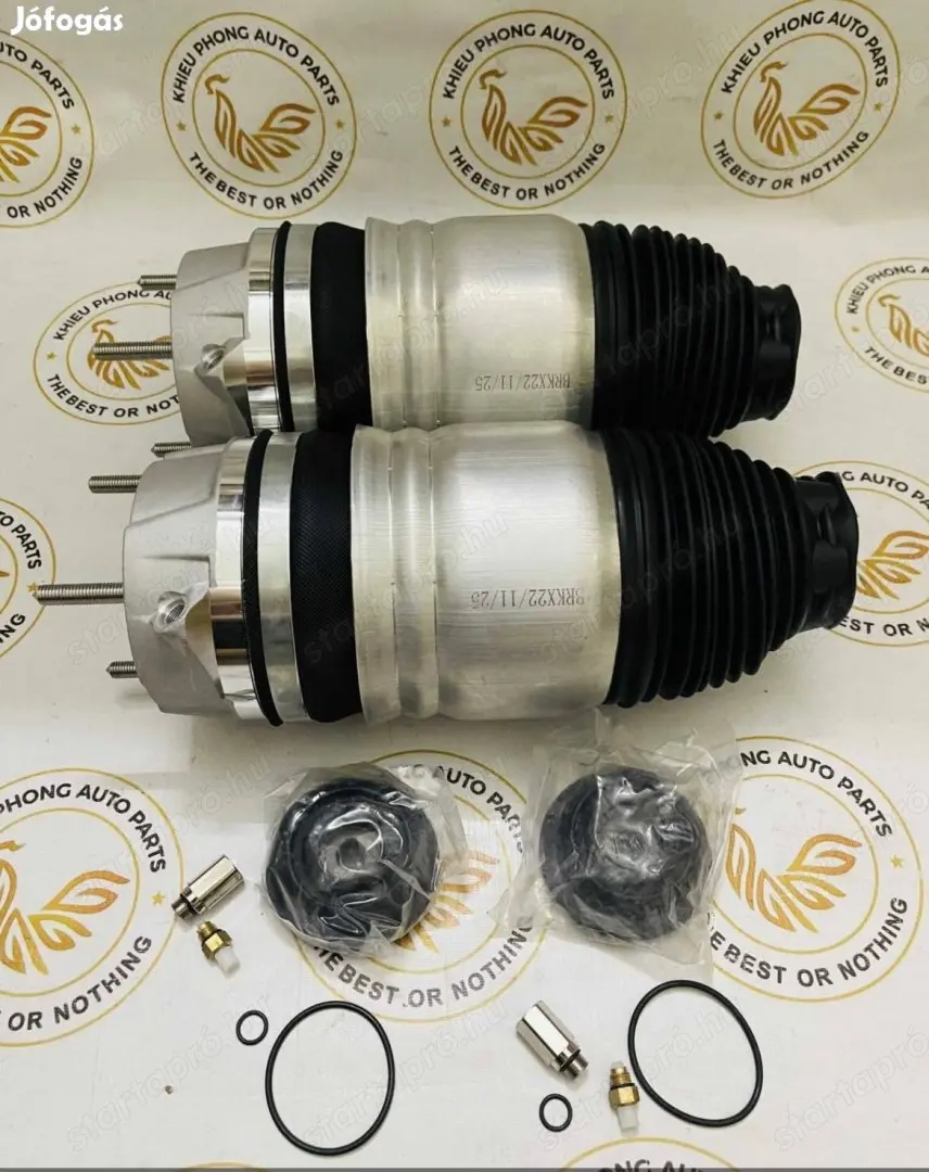 Porsche Cayenne Volkswagen Touareg II jobbos balos első légrugó új 7P6616040H   7P6 616 040 H 7P6616