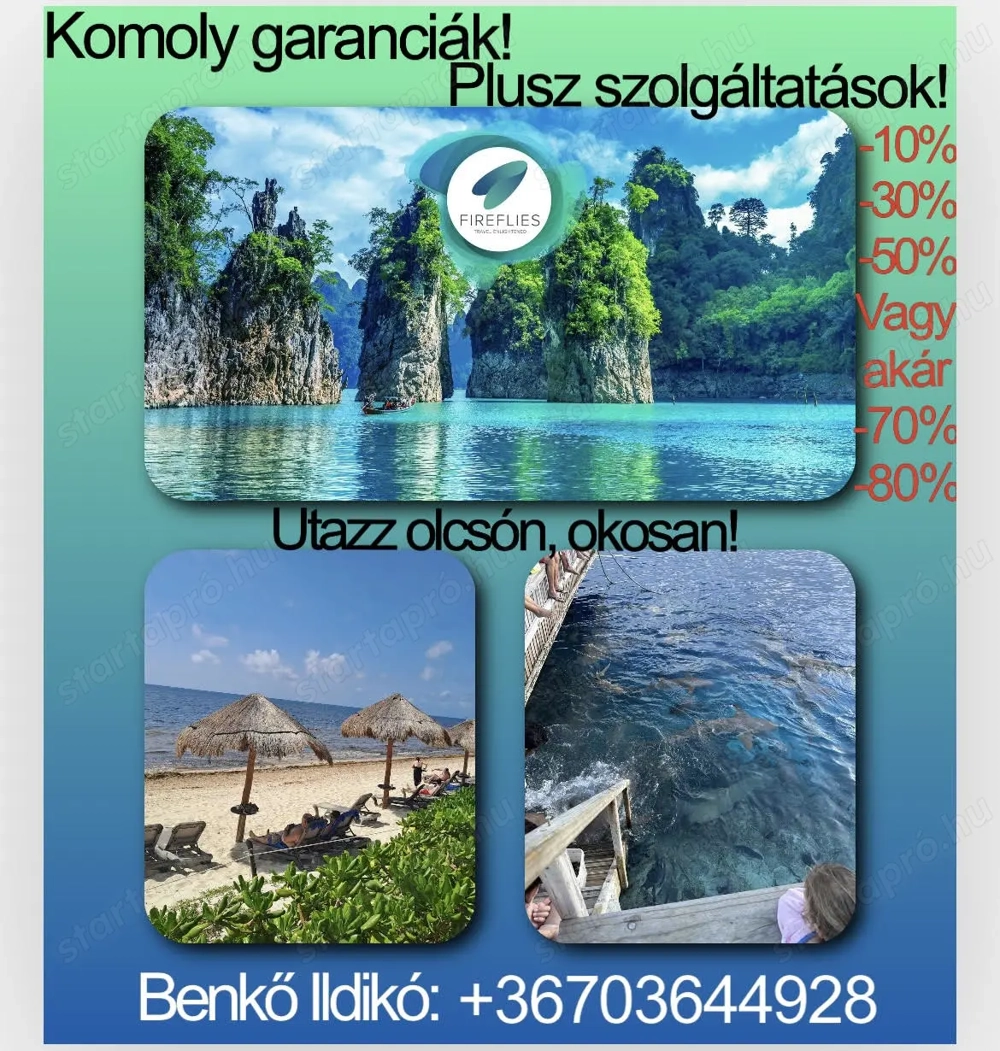 Szállások sok extra szolgáltatással.