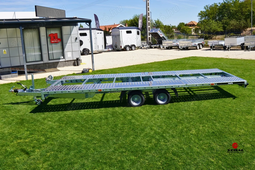 Új SEBAL - GT UNIDECK 550 (2700kg) autószállító utánfutó akciósan csak bruttó 1.890.000 Ft