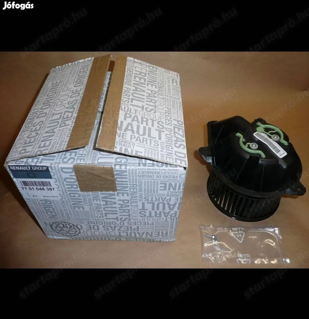 Renault Scenic I fűtő ventilátor 7701048387 új garanciás posta megoldható Renault Megane Scenic 
