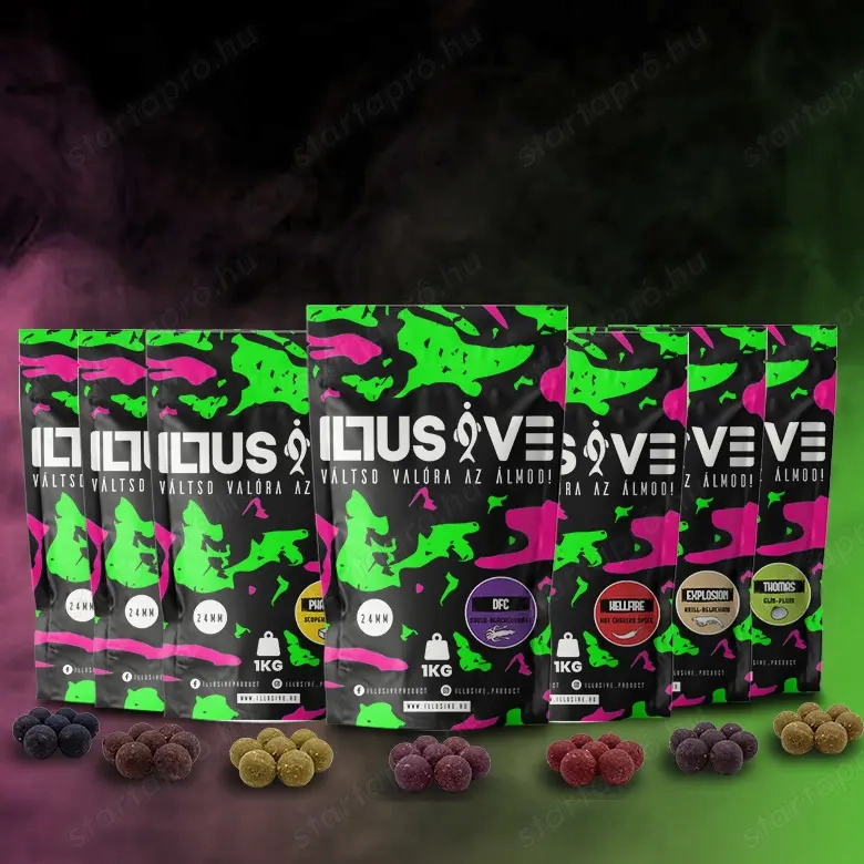 Bojli, magmix horgász etetőanyagok szezonvégi kisöprés