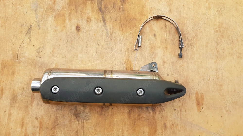 Piaggio Xevo 400 kipufogó dob  bilincses 