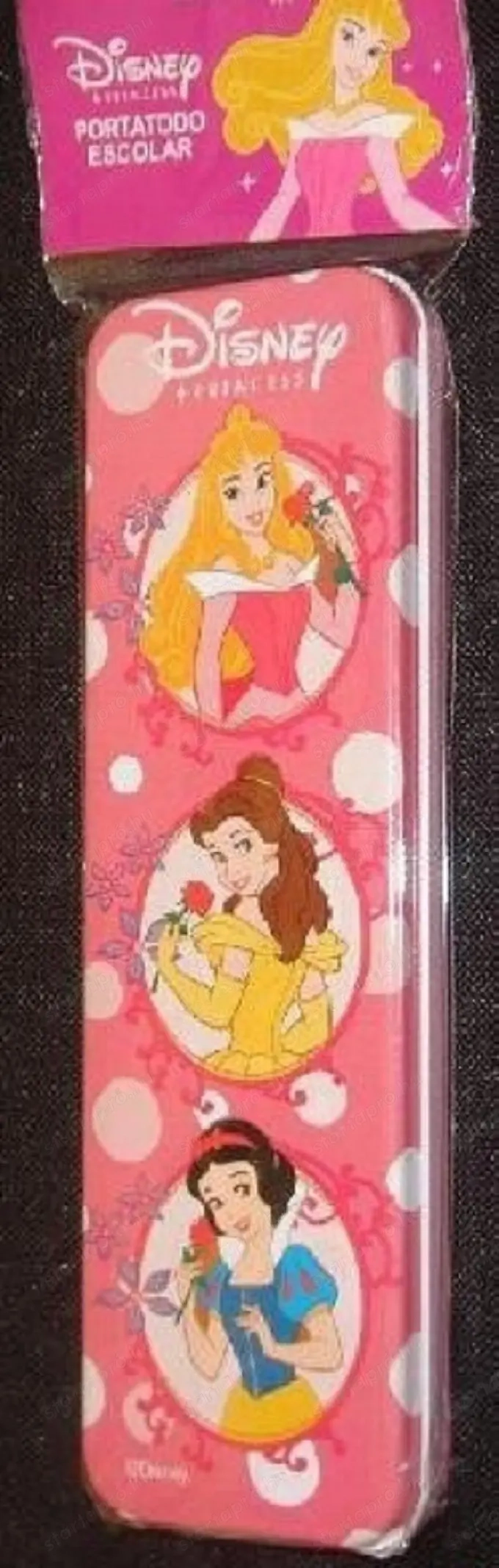 Új, Disney Hercegnők fém tolltartó Akciós Áron!	