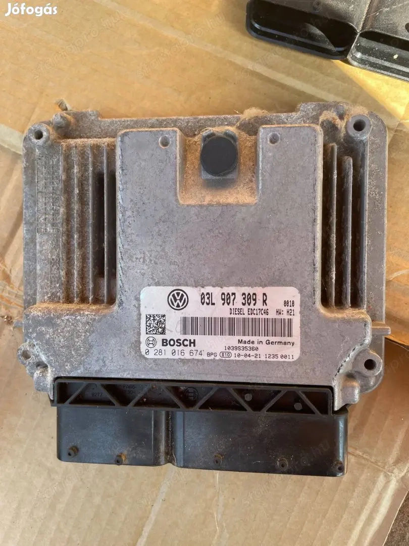 Volkswagen Golf VI motorvezérlő 03L 907 309 R beszerelési garancia posta megoldható