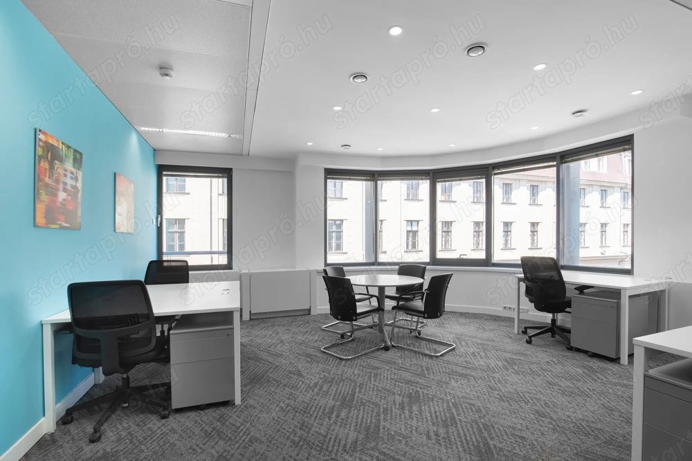Privát irodahelyiség 5 fő számára