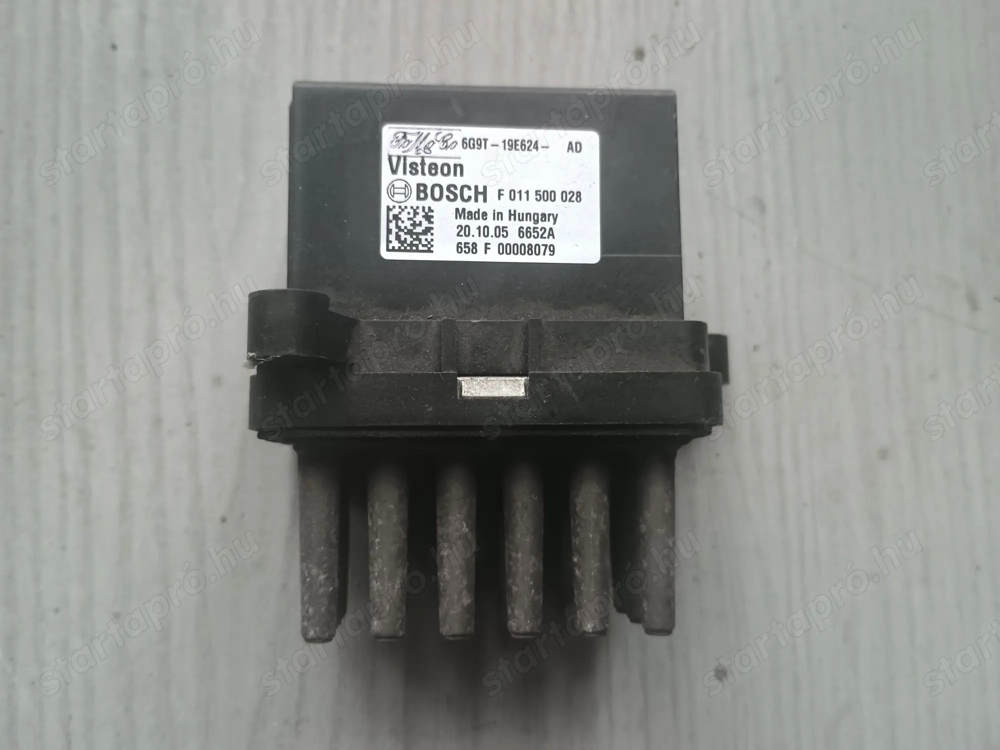 Gyári Ford Focus MK2 előtét ellenállás fűtőmotor 6G9T-19E624-Ad