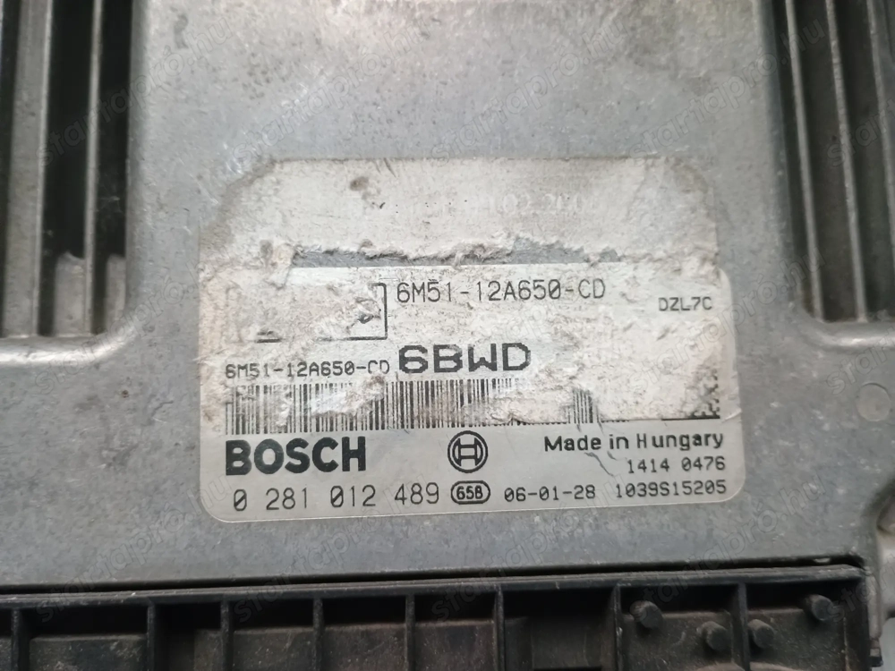 Ford Focus MK2 motorvezérlő ECU 6M51-12A650-CD