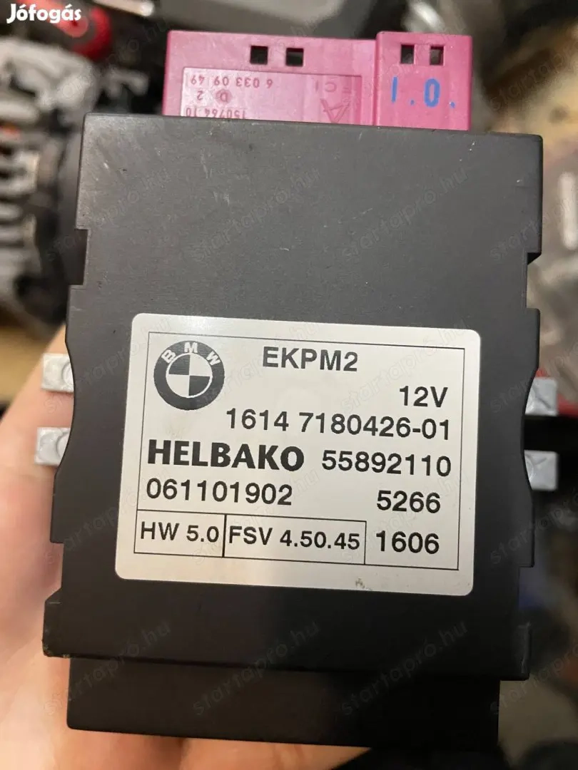 BMW 3 E90 üzemanyagszivattyú vezérlő motor 1614 7180426-01 posta megoldható