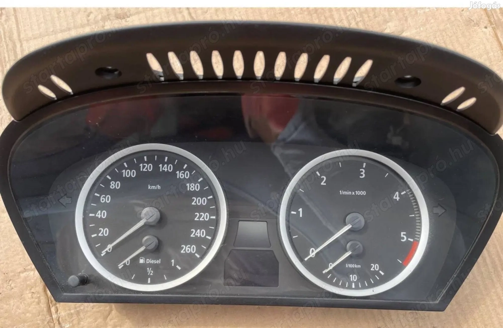  BMW 5 E60 6211 6947363 11  diesel kilométeróra posta megoldható