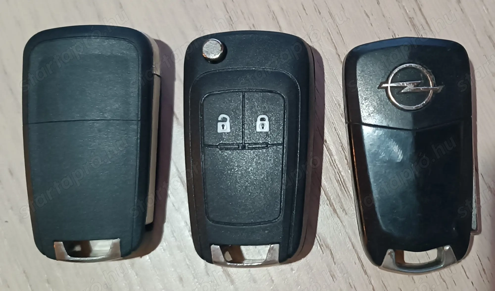 Bicskakulcs Opel Meriva, Insignia, Astra J Mokka Meriva B Zafira C Corsa E modelljeihez  kulcsház