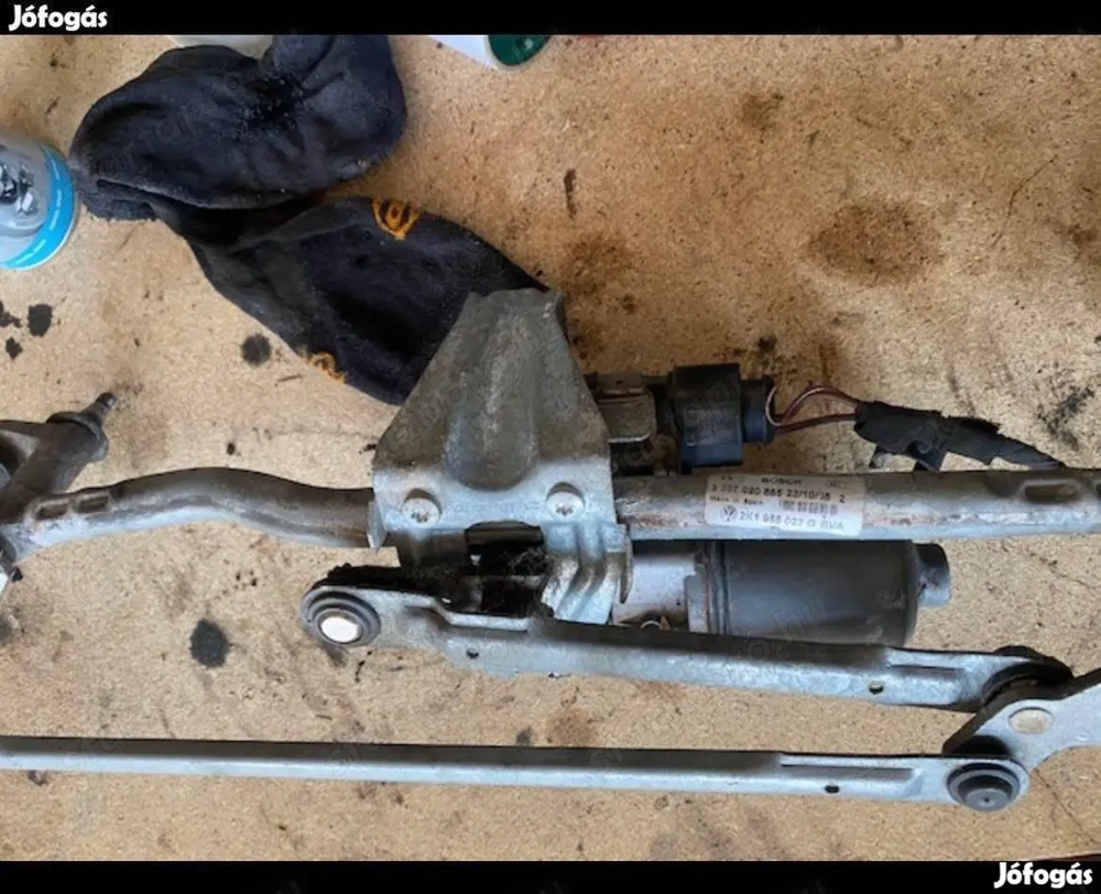 Volkswagen Touran 1.9 tdi ablaktörlő mechanika  motor 2K1 955 023 posta megoldható
