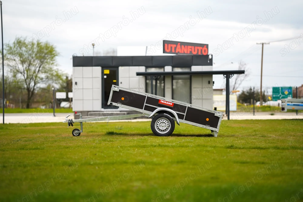 Új billenős SEBAL fa oldalfalas D250 utánfutó akciósan 489.000 Ft