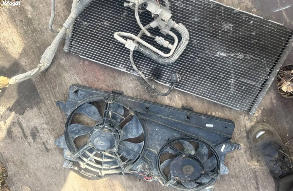 Ford Transit klímás ventilátor és hűtős és klímacsövek 2000-2006