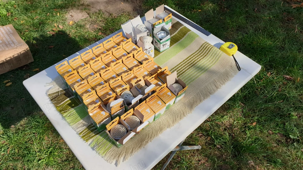 GU10 foglalatú LED izzó eladó, 42db, 3000K színű