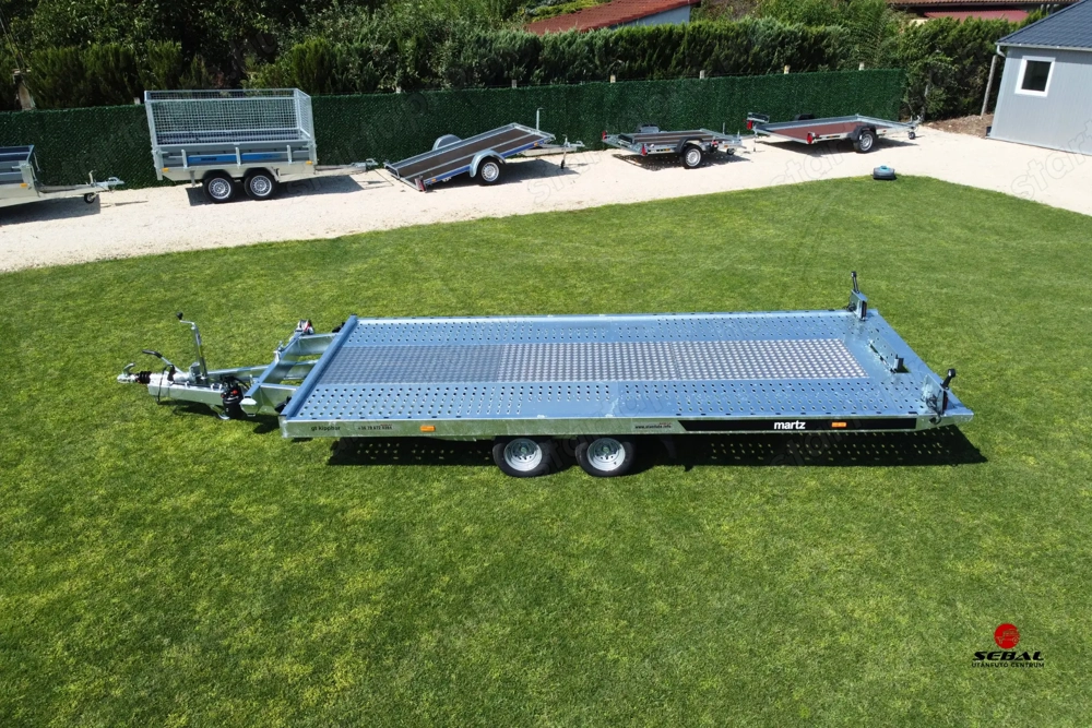 Új autószállító utánfutó (470x200cm - 3000kg) most 3.090.000 Ft helyett bruttó 2.790.000 Ft