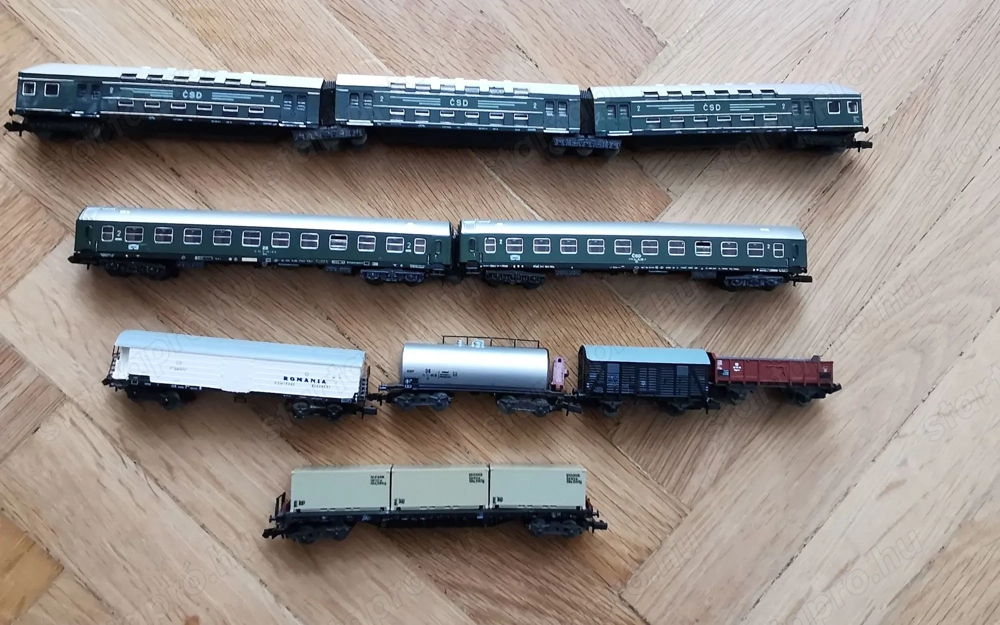 Eladó N-es Piko kisvasút és terepasztal