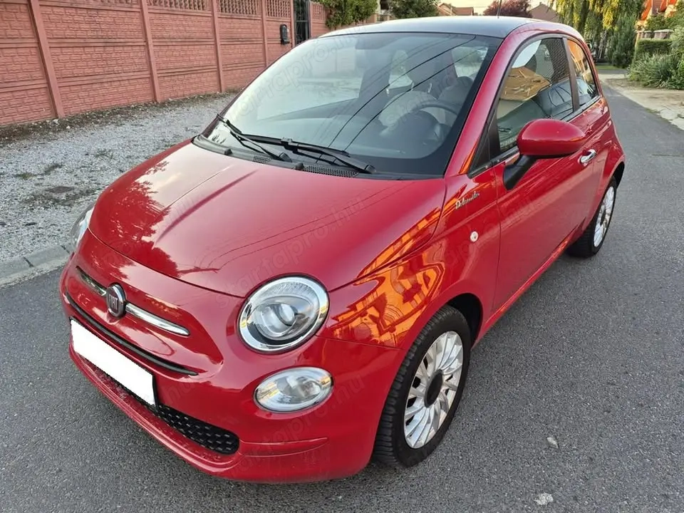 FIAT 500 1.0 BSG Dolce Vita Újszerű állapotú! Elektromos üvegtető! Személyautó 2022 12 , Hibrid, Ára