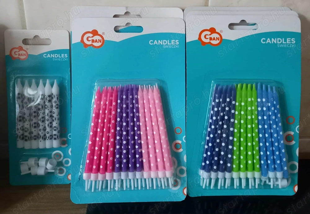 Üzletbezárás miatt gyertya árukészlet eladó