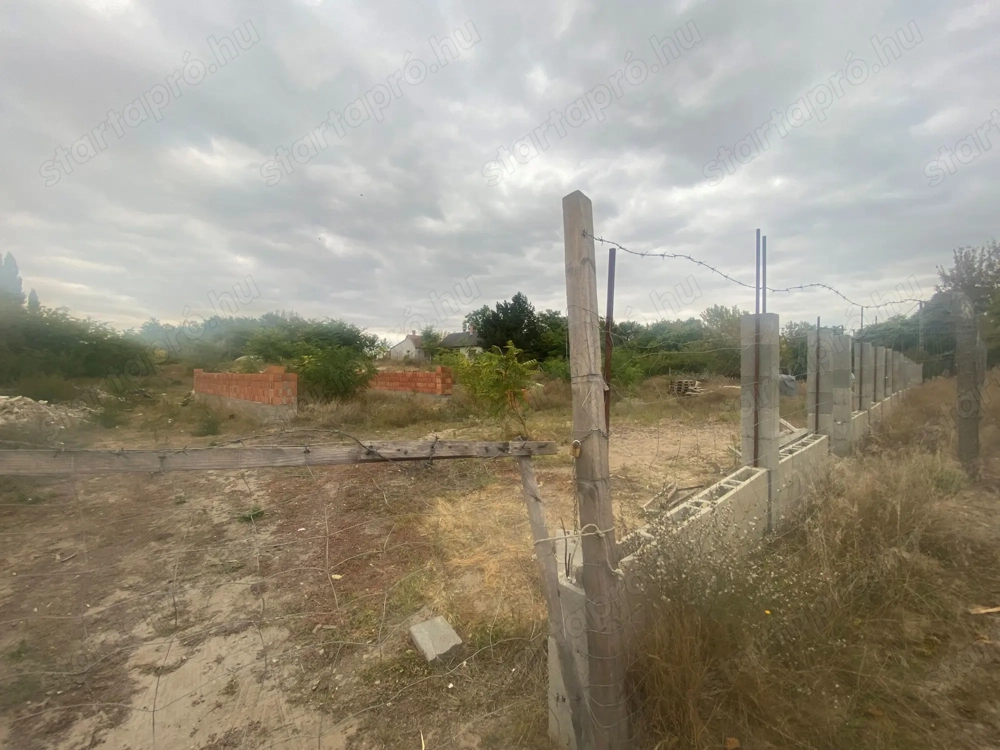 Kiskunhalason építési telek eladó