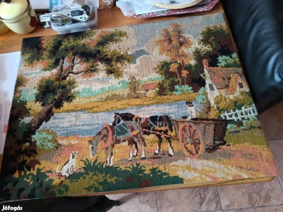 Eladó.Árajánalat??és Gobelin tájkép