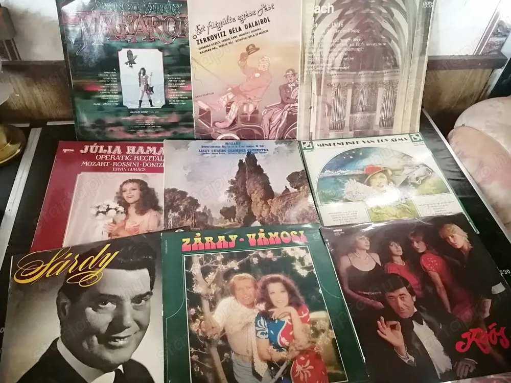Retro hanglemezgyűjtemény vegyes válogatás 45+db egyben